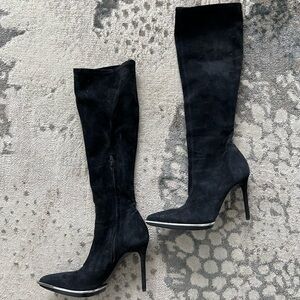 Alexander Wang 'Cara' Knee High Boots Black Womens 9 US 39 Eur. MSRP $950